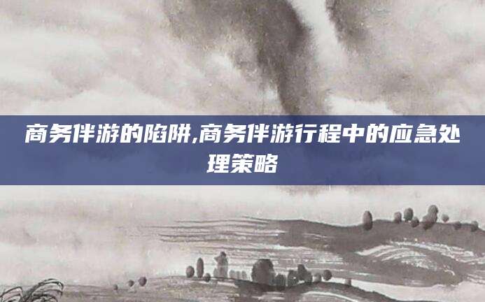 汕头商务伴游的陷阱,商务伴游行程中的应急处理策略